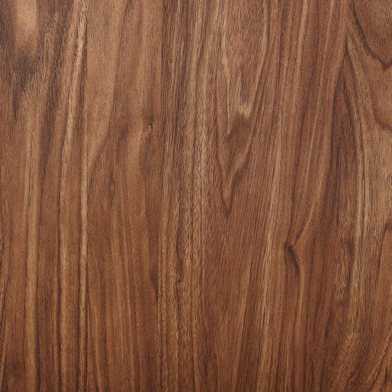 Ceviz MDF Plak Saklama Alanlı Kitaplık - 72x72x93 cm - 319821