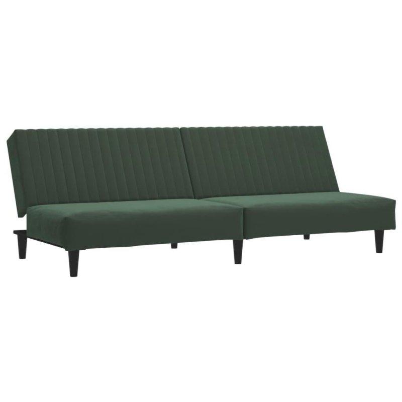 Çok Renkli Kadife Ahşap İki Kişilik Yataklı Bohem Koltuk - 200x85x69 cm - 277478