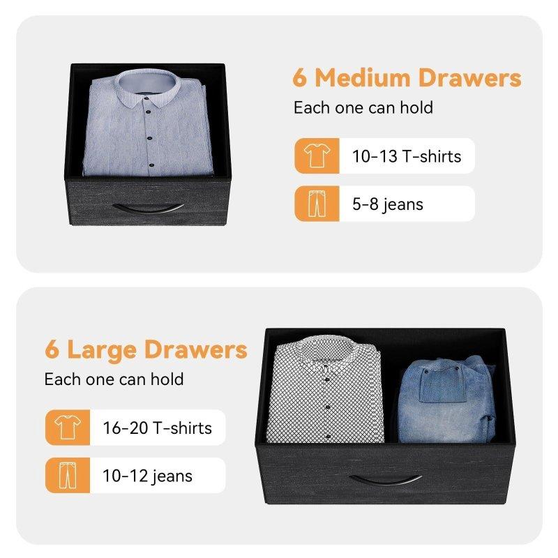 Doğal Ahşap Rengi Metal Yivli 3 Çekmeceli Şifonyer - 305969