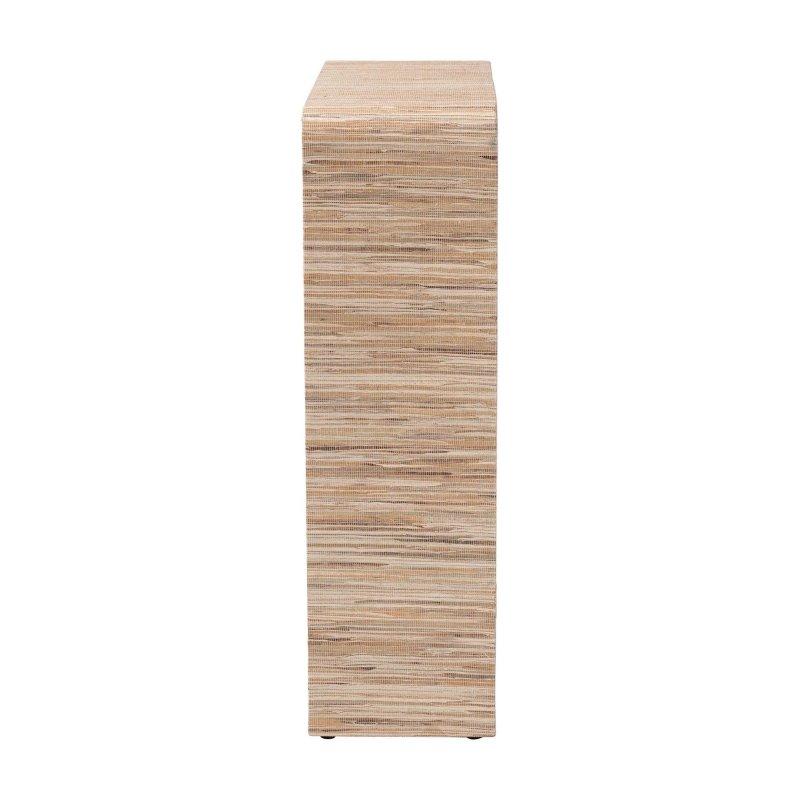 Doğal Hasır Bohem 2 Raflı Kitaplık - 77x89x26 cm - 312912