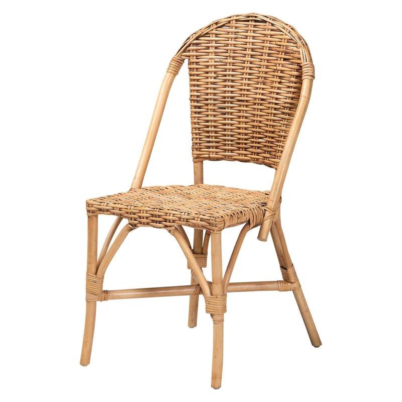 Doğal Kahverengi İstiflenebilir Bohem Rattan Sandalye - 87 cm - 252949