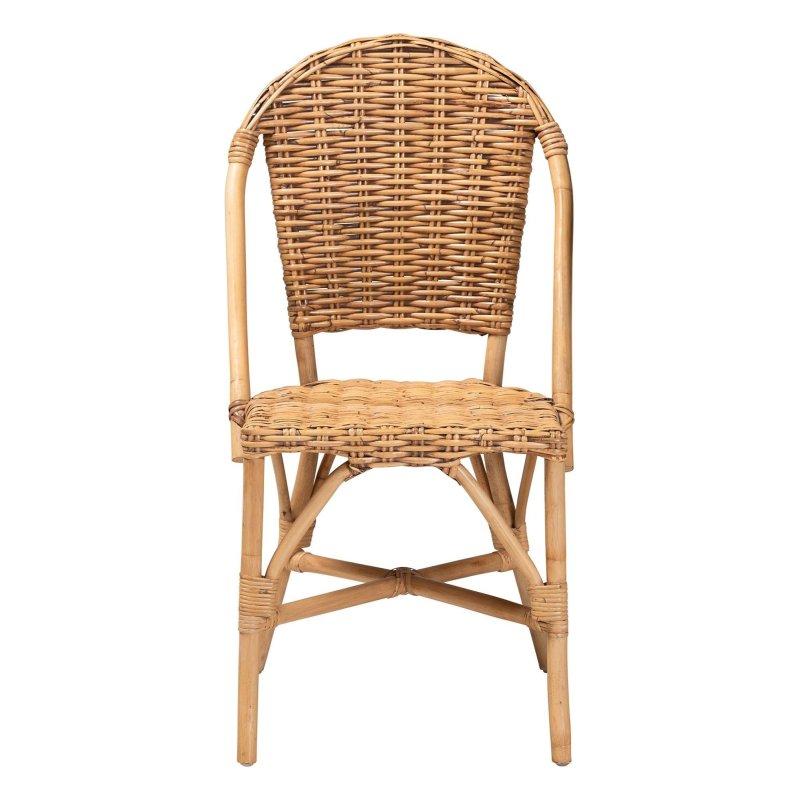 Doğal Kahverengi İstiflenebilir Bohem Rattan Sandalye - 87 cm - 252949