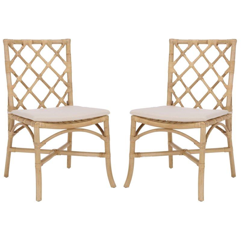 Doğal Kolsuz 2li Set Rattan Sandalye - 59x49x94 cm - 253168 Doğal Kolsuz 2li Set Rattan Sandalye - 59x49x94 cm - 253168