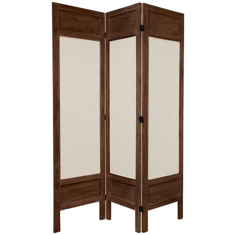 Doğal Masif Ahşap Katlanır Paravan - 171x132 cm - 321533 Doğal Masif Ahşap Katlanır Paravan - 171x132 cm - 321533