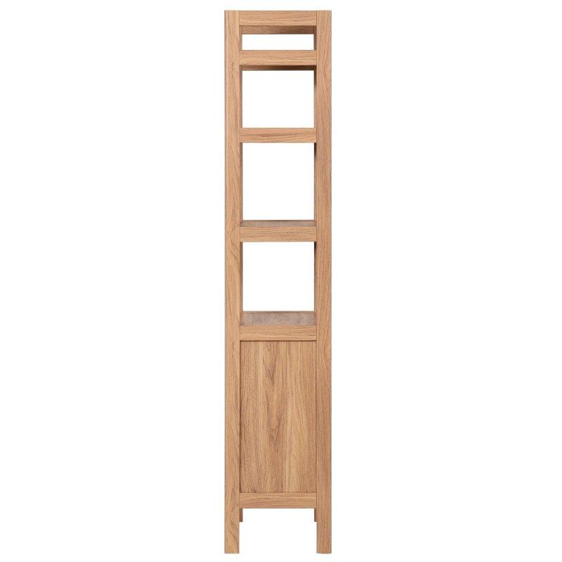 Doğal MDF Kapaklı 4 Raflı Kitaplık - 44x36x181 cm - 320752