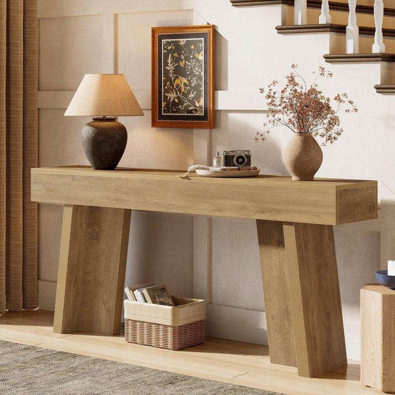 Doğal MDF Kır Evi Tarzı Dresuar - 181 cm - 330853