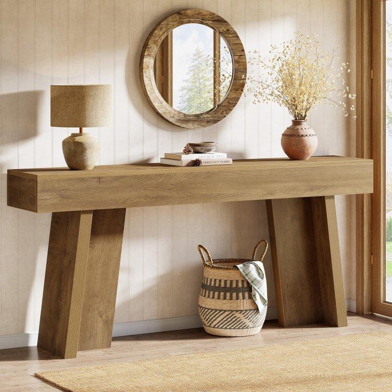 Doğal MDF Kır Evi Tarzı Dresuar - 181 cm - 330853 Doğal MDF Kır Evi Tarzı Dresuar - 181 cm - 330853