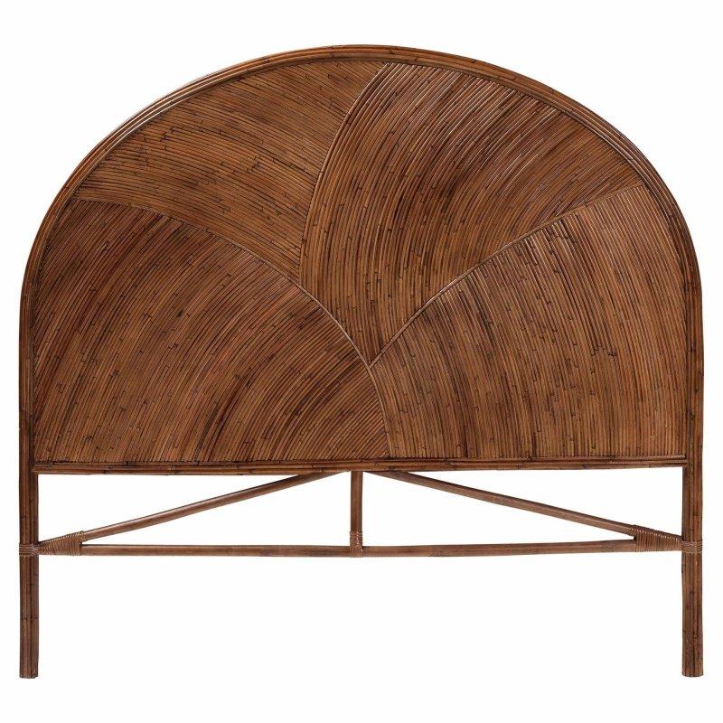 Doğal Rattan El Yapımı Bohem Bağımsız Yatak Başlığı - 190 cm - 334625