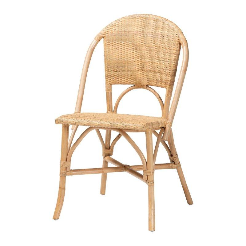Doğal Rattan El Yapımı Bohem Tasarım Sandalye - 90 cm - 252585