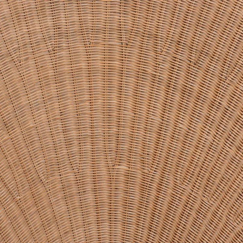 Doğal Rattan El Yapımı Taraklı Güneş Işını Örgülü Yatak Başlığı - 335228