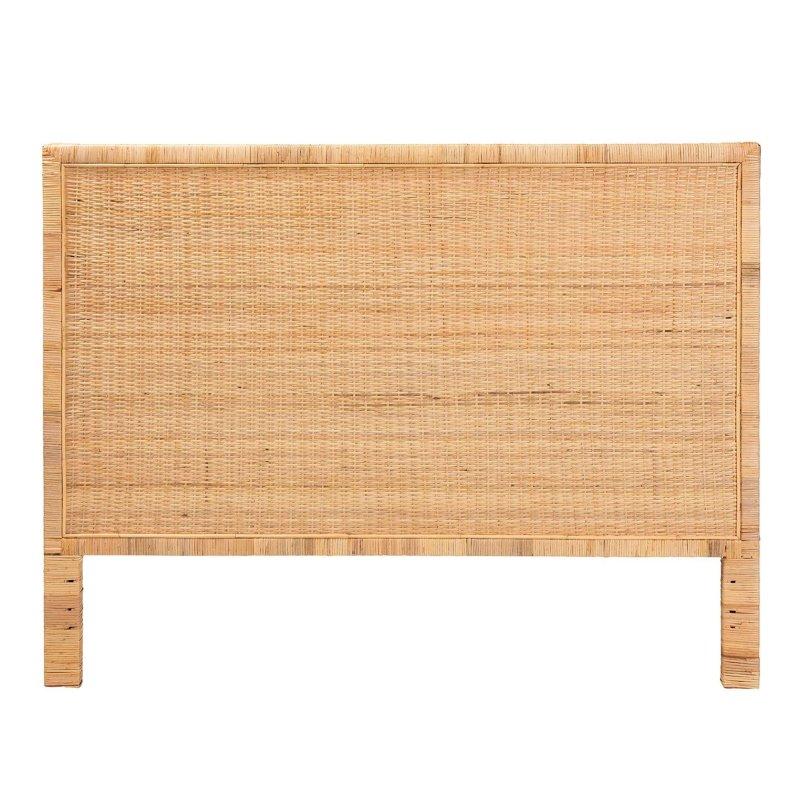 Doğal Rattan ve Maun Ahşap Dokuma Bohem Yatak Başlığı - 334859