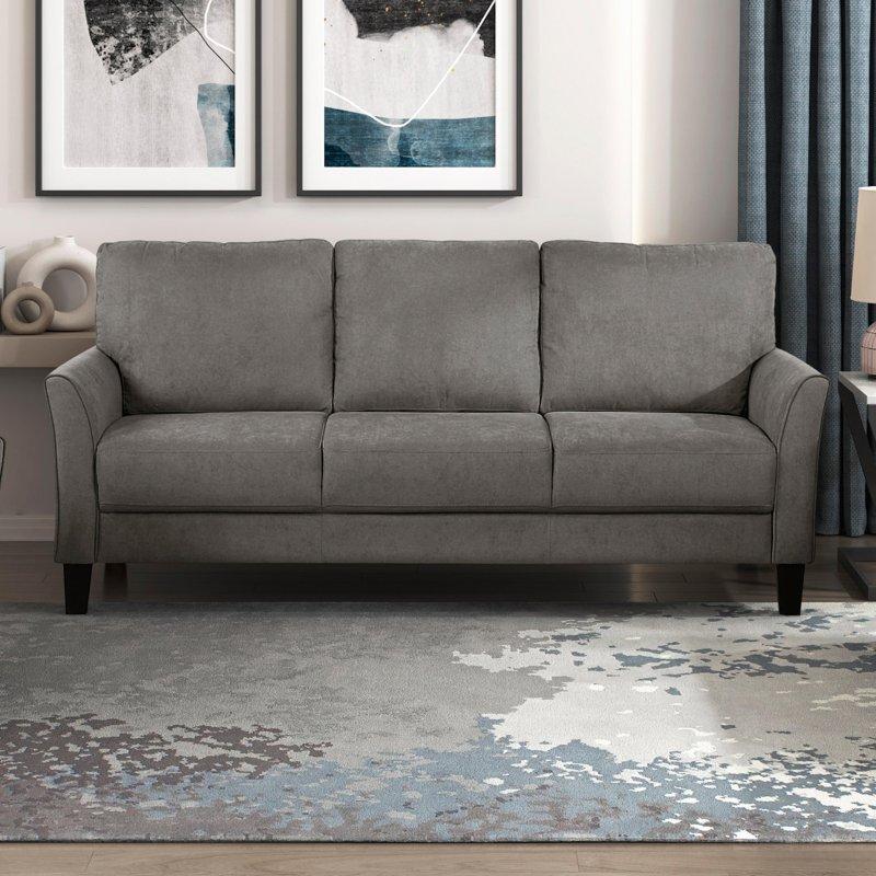 Dokulu Kumaş Ahşap Ayaklı 3 Kişilik Bohem Koltuk - 200 cm - 287985 Dokulu Kumaş Ahşap Ayaklı 3 Kişilik Bohem Koltuk - 200 cm - 287985