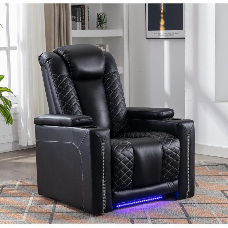 Elektrikli USB Portlu ve Bardaklıklı Baba Koltuğu - 90 cm - 323389