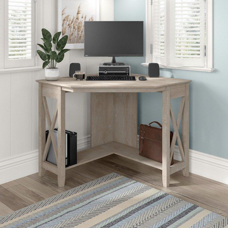 Eskitme Gri MDF X Desenli Köşe Ofis Masası - 88x88x77 cm - 327235 Eskitme Gri MDF X Desenli Köşe Ofis Masası - 88x88x77 cm - 327235