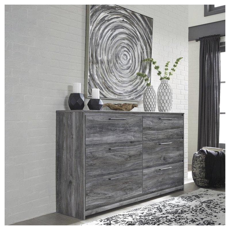 Füme Gri Meşe Dokulu MDF 5 Çekmeceli Aynalı Şifonyer - 303321 Füme Gri Meşe Dokulu MDF 5 Çekmeceli Aynalı Şifonyer - 303321