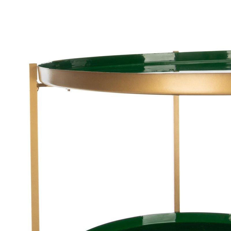 Gold Metal 5 Raflı Yuvarlak Kitaplık - 135 cm - 317249