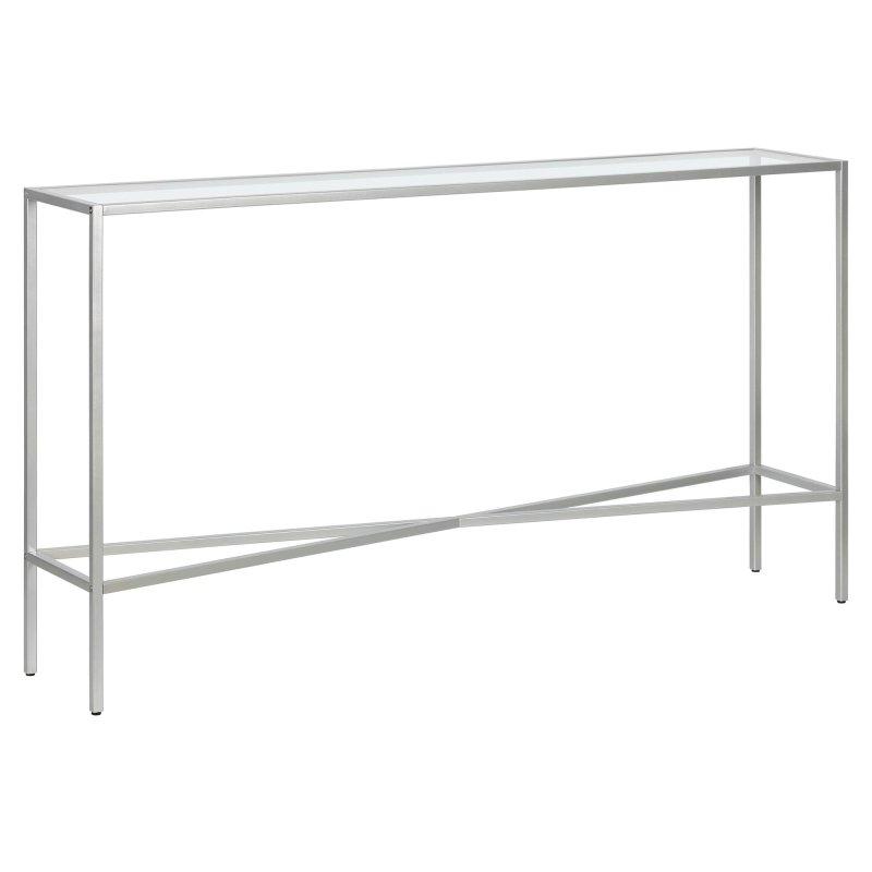 Gold Metal Cam Tablalı Dikdörtgen Geometrik Ayaklı Dresuar - 140 cm - 331780