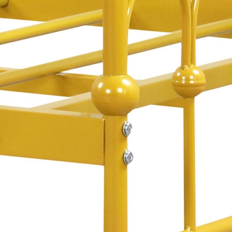 Gold Metal Tekerlekli Yavru Yataklı Karyola - 200x100 cm - 328447
