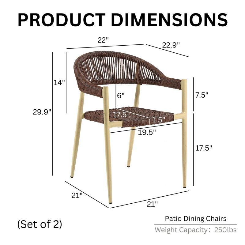 Gri Alüminyum ve Rattan Hava Koşullarına Dayanıklı Rattan Sandalye - 77x56x59 cm - 252651
