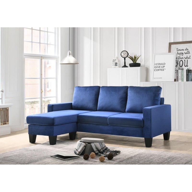 Gri Kadife Dinlenme Modüllü 3 Kişilik Bohem Koltuk - 196x133 cm - 287015