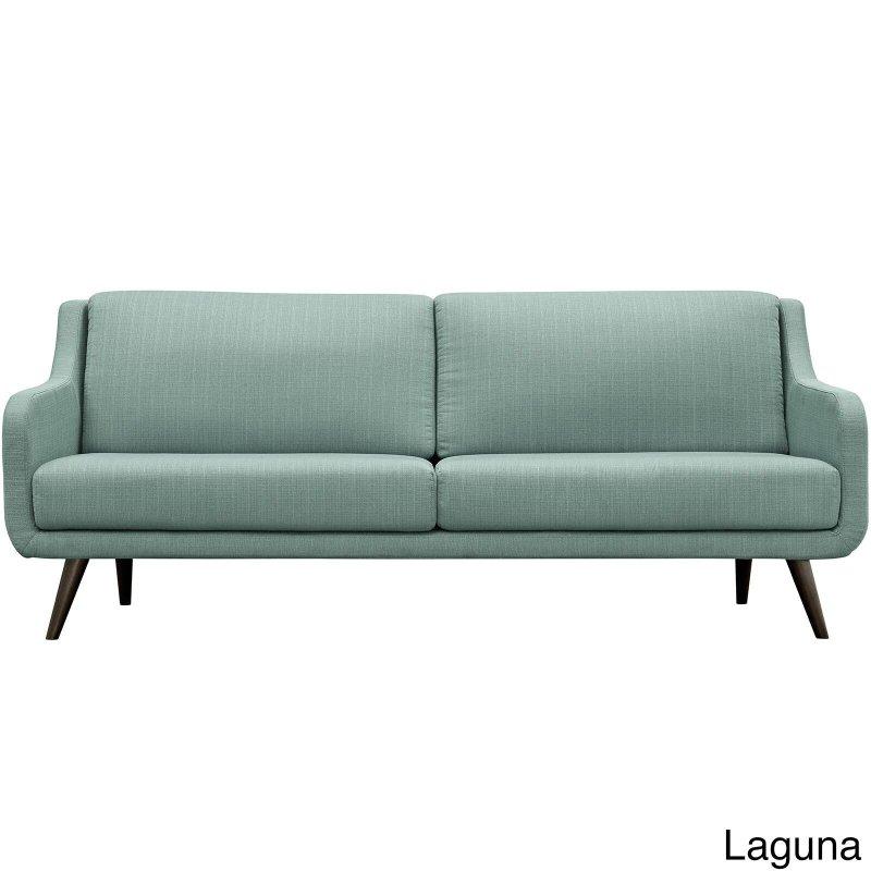 Gri Kumaş Çıkarılabilir Minderli Kauçuk Ağacı Ayaklı Mid-Century Bohem Koltuk - 211x92x88 cm - 287288