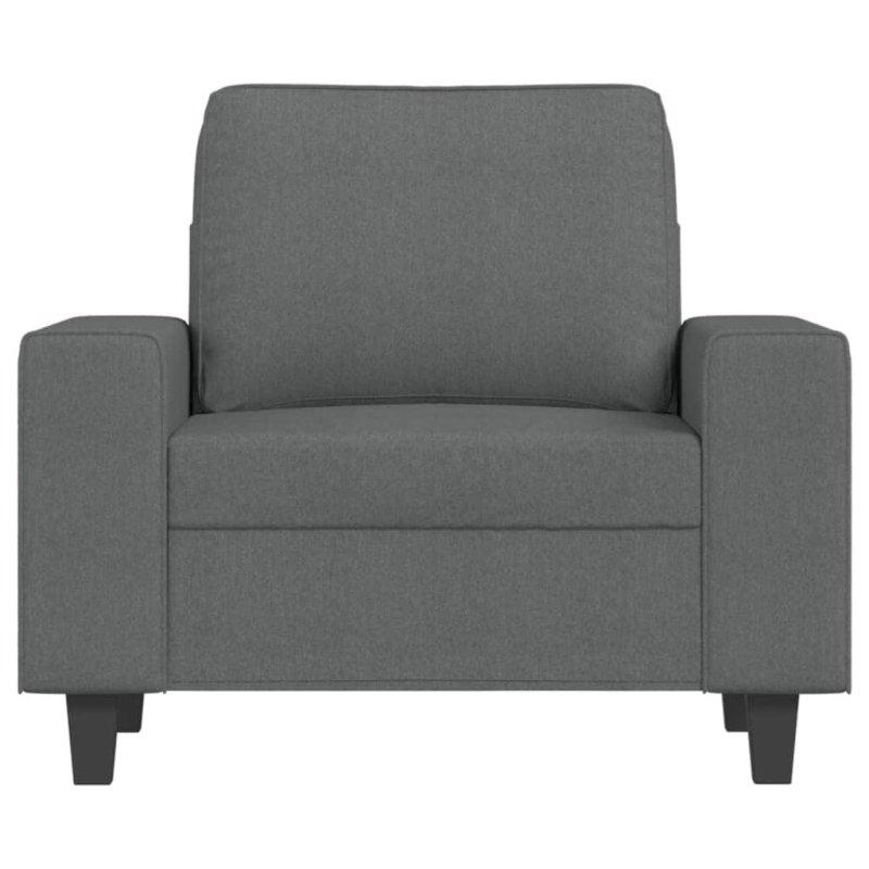 Gri Kumaş Döşemeli Metal İskeletli Bohem Koltuk - 288915