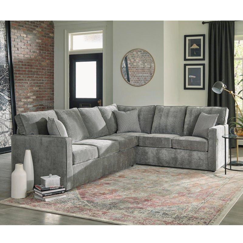 Gri Kumaş Yataklı Sol Köşe Koltuk Jel Bellekli Sünger Yataklı - 280x218 cm - 259883 Gri Kumaş Yataklı Sol Köşe Koltuk Jel Bellekli Sünger Yataklı - 280x218 cm - 259883