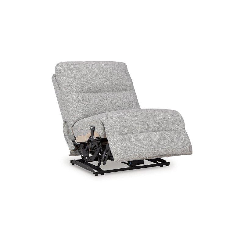 Gri Mavi Polyester Elektrikli Mekanizmalı Modüler Bohem Koltuk - 293x107x107 cm - 282637