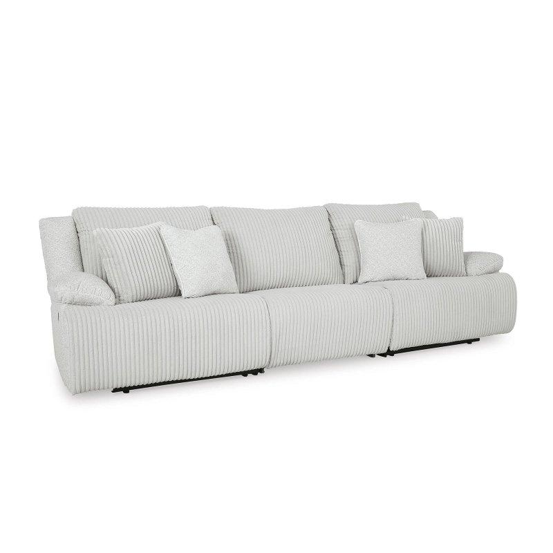 Gri Polyester Kumaş Mekanizmalı 3 Parça Bohem Koltuk - 326x102x105 cm - 281908 Gri Polyester Kumaş Mekanizmalı 3 Parça Bohem Koltuk - 326x102x105 cm - 281908