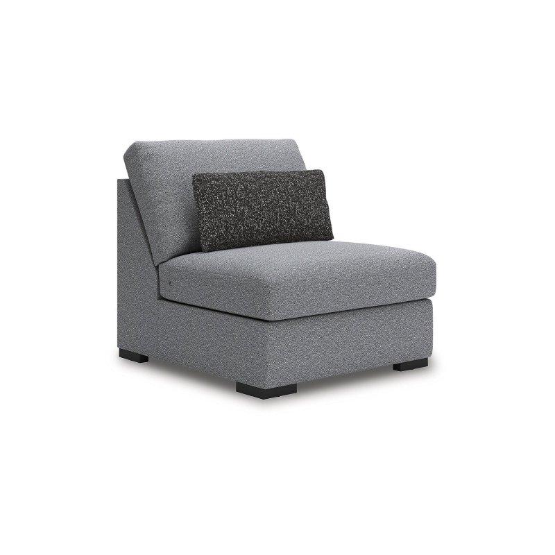 Gri Polyester Modüler 3 Parçalı Yıkanabilir Kılıflı Bohem Koltuk - 356x112x105 cm - 289994