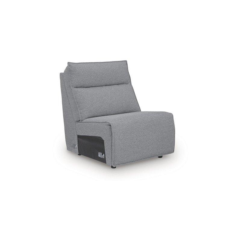 Gri Polyester Motorlu Ayarlanabilir Başlıklı Modüler Bohem Koltuk - 295x105x105 cm - 282799