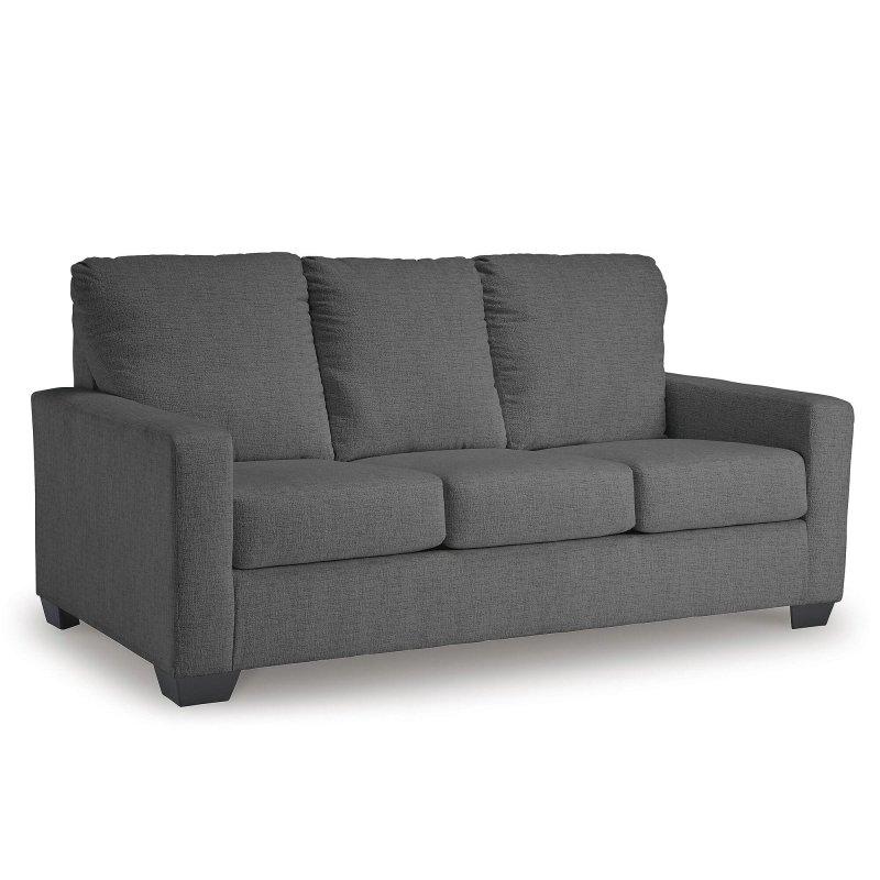 Gri Polyester Yataklı 3 Kişilik Bohem Koltuk - 194 cm - 288948