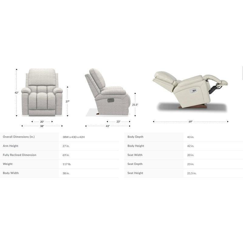 Hakiki Deri Motorlu Sallanır USB Portlu Baba Koltuğu - 322315
