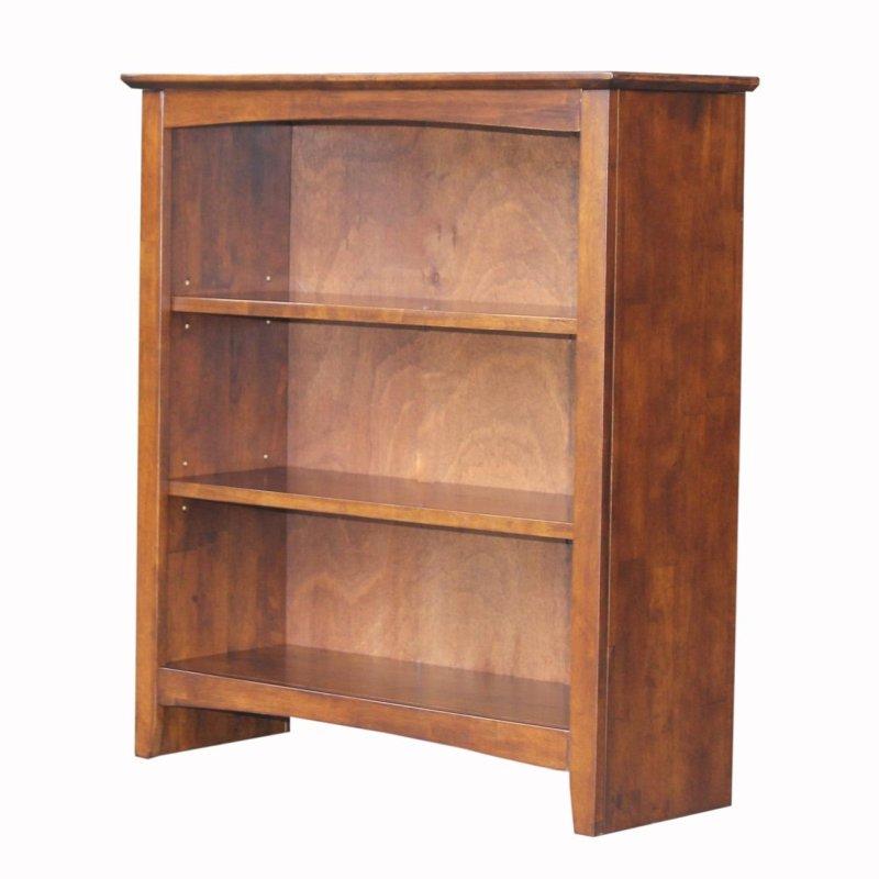 Ham Masif Ahşap Ayarlanabilir Raflı Shaker Tasarım Kitaplık - 92 cm - 312110