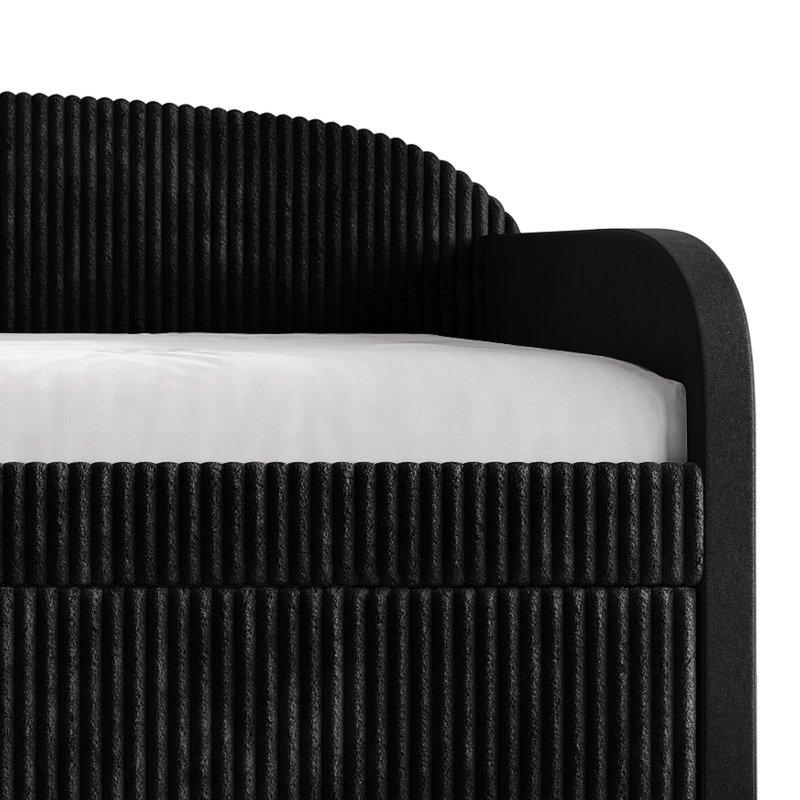 Kadife Kumaş Çekmeceli Modern Daybed Karyola - 205x111 cm - 330633