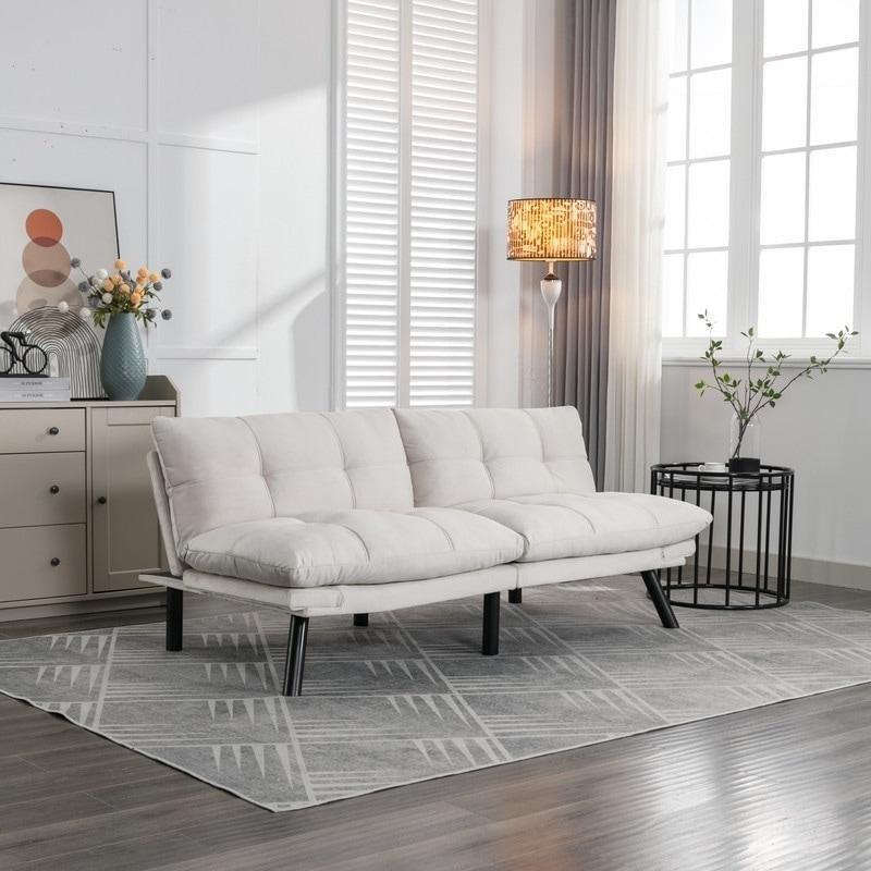 Kadife Kumaş Yataklı Ayarlanabilir Başlıklı Bohem Koltuk - 279044
