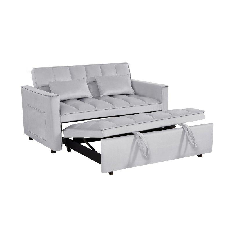 Kadife Masif Ahşap İskeletli Ayarlanabilir Sırtlıklı Yataklı Bohem Koltuk - 138 cm - 289557 Kadife Masif Ahşap İskeletli Ayarlanabilir Sırtlıklı Yataklı Bohem Koltuk - 138 cm - 289557