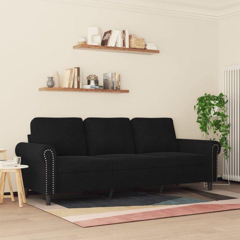 Kadife Metal İskeletli Modern Köşe Koltuk - 256852
