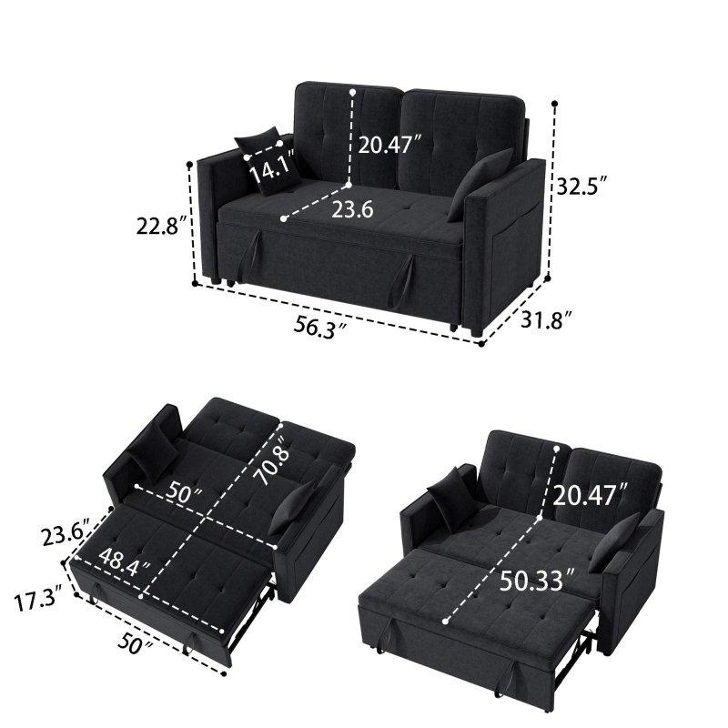 Kadife Yataklı Ayarlanabilir Sırtlı Bohem Koltuk - 181x143 cm - 280138