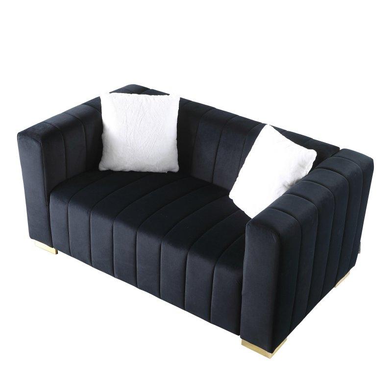 Kadife Yataklı Kanallı Dikişli Bohem Koltuk - 160 cm - 289696