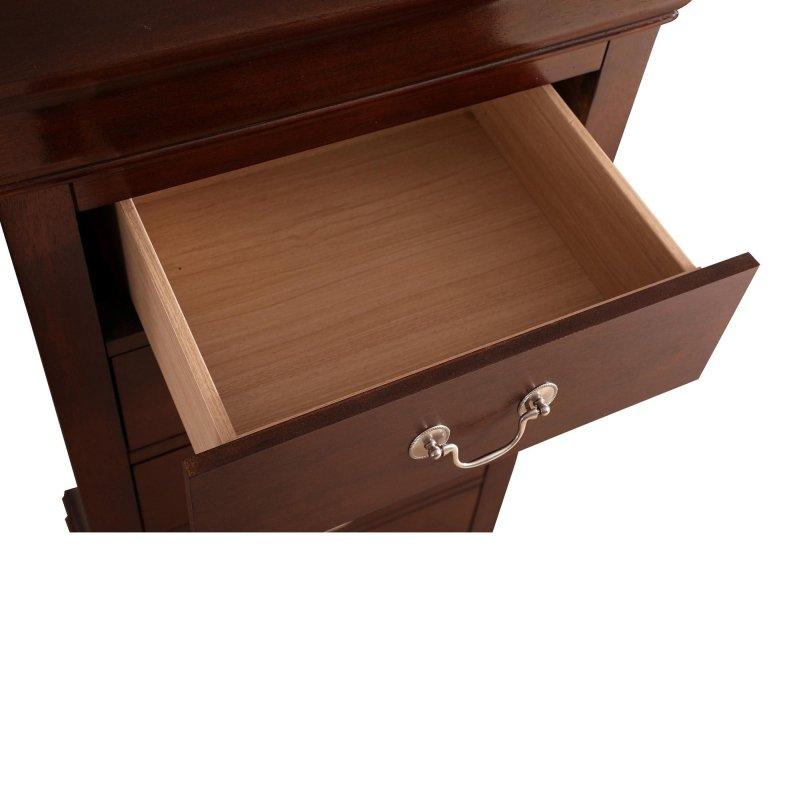 Kahverengi Ahşap 7 Çekmeceli Şifonyer - 130 cm - 309140
