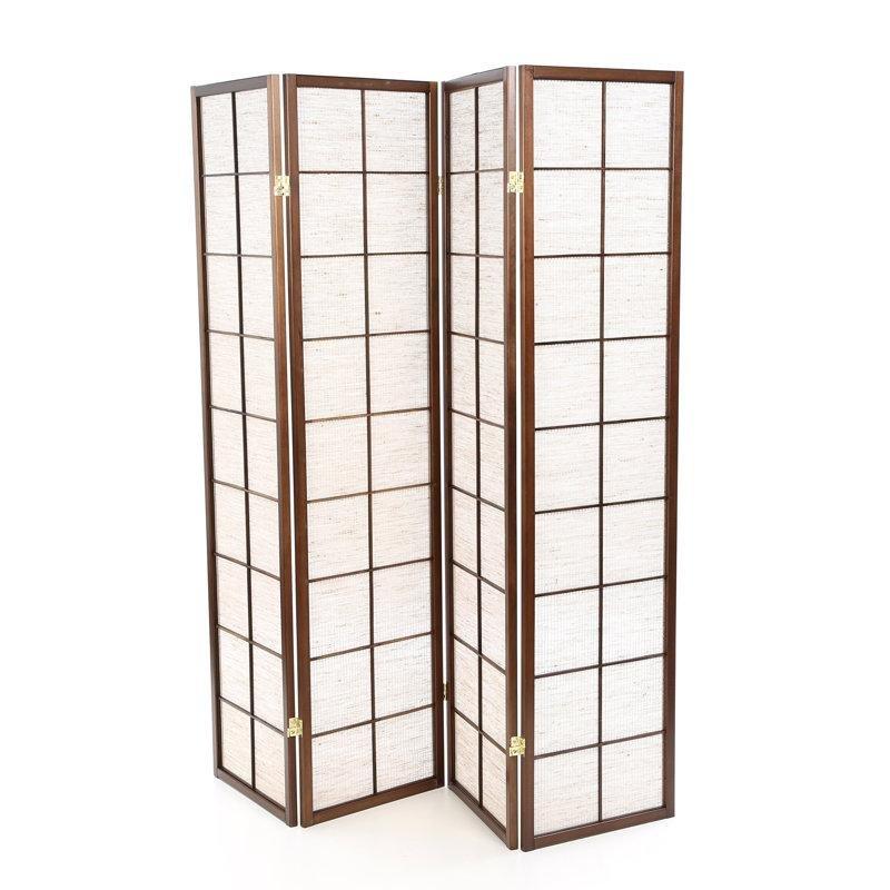 Kahverengi Çam Masif Ahşap Katlanır Paravan - 176x176 cm - 321032 Kahverengi Çam Masif Ahşap Katlanır Paravan - 176x176 cm - 321032
