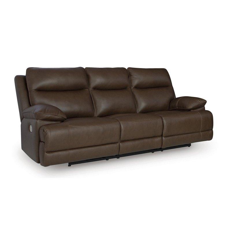 Kahverengi Deri ve Suni Deri Elektrikli Mekanizmalı Ayarlanabilir Başlıklı Bohem Koltuk - 234x107 cm - 284024 Kahverengi Deri ve Suni Deri Elektrikli Mekanizmalı Ayarlanabilir Başlıklı Bohem Koltuk - 234x107 cm - 284024