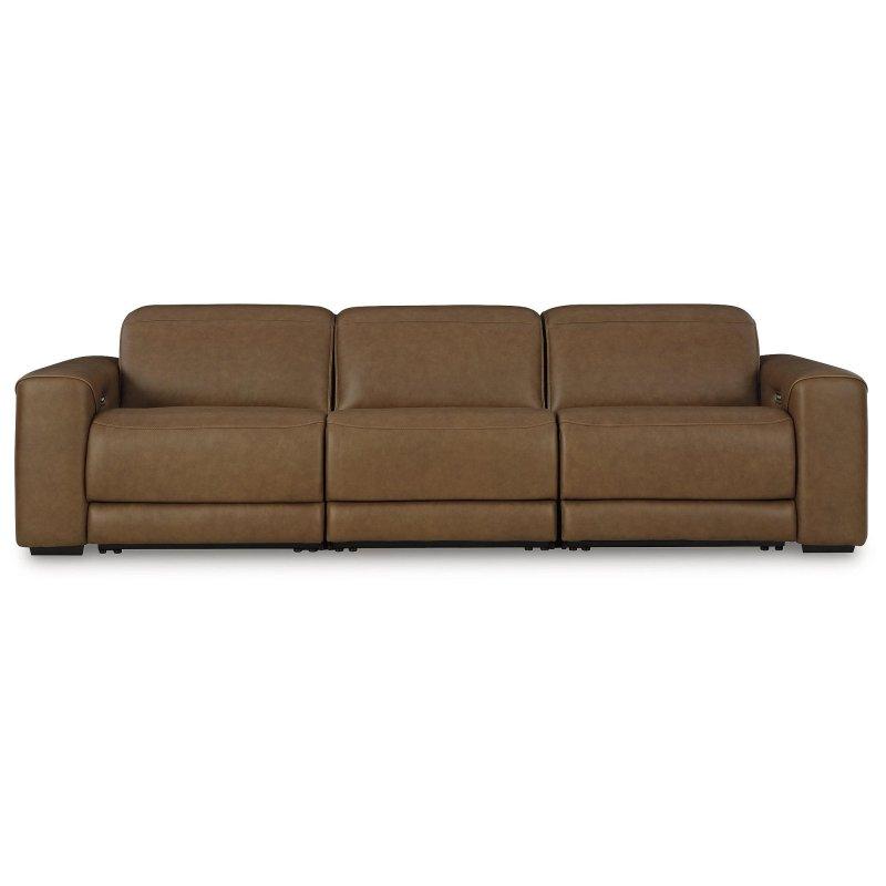 Kahverengi Deri ve Suni Deri Elektrikli Mekanizmalı Modüler Bohem Koltuk - 295x102x87 cm - 294095 Kahverengi Deri ve Suni Deri Elektrikli Mekanizmalı Modüler Bohem Koltuk - 295x102x87 cm - 294095