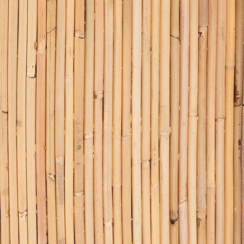 Kahverengi Doğal Rattan El Yapımı Yuvarlak Orta Sehpa - 79x40 cm - 244149