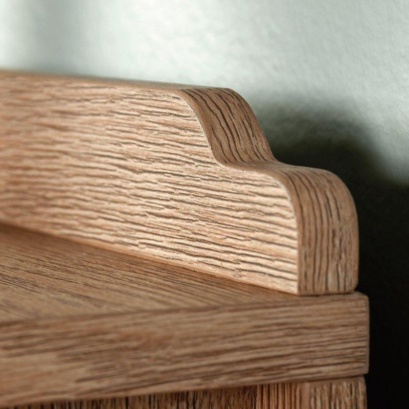 Kahverengi MDF Ayarlanabilir Raflı Kitaplık - 138x66x30 cm - 316017