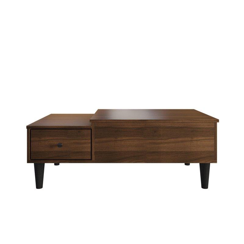 Kahverengi MDF Depolamalı ve Kaldırılabilir Tablalı Akıllı Sehpa - 254783