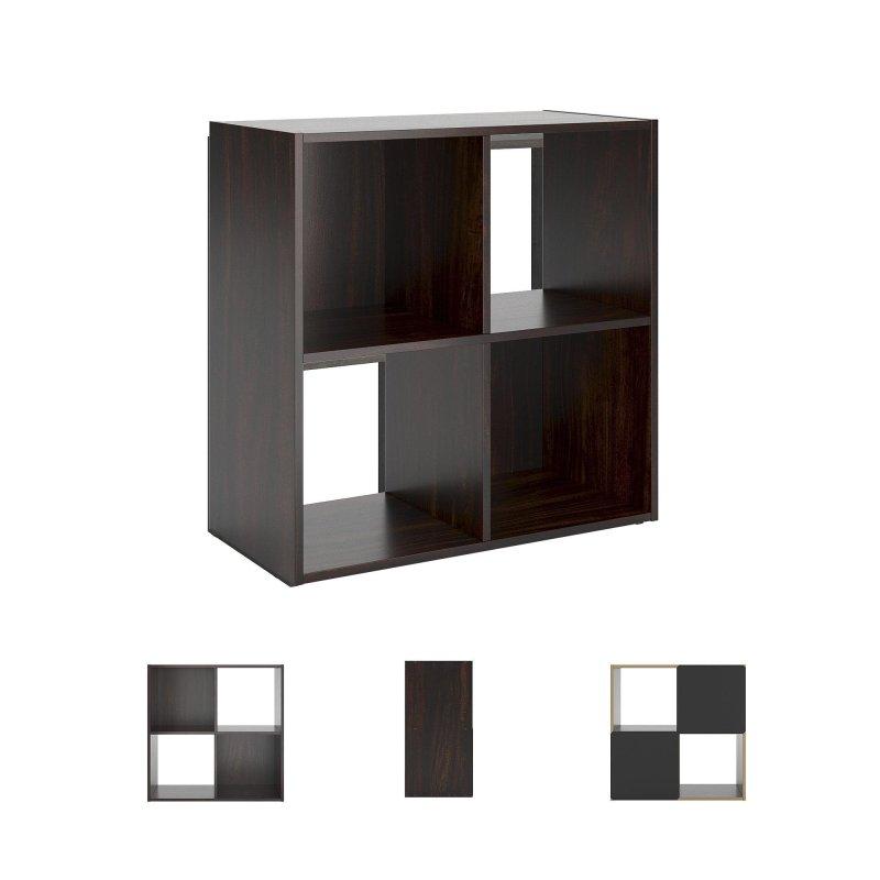 Kahverengi MDF Küp Düzenleyici Kitaplık - 312995