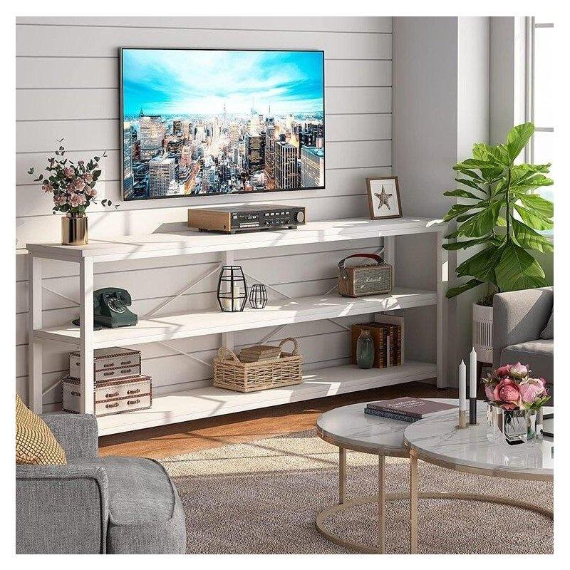 Kahverengi MDF Tablalı Metal 3 Raflı Endüstriyel Dresuar - 180 cm - 332716 Kahverengi MDF Tablalı Metal 3 Raflı Endüstriyel Dresuar - 180 cm - 332716