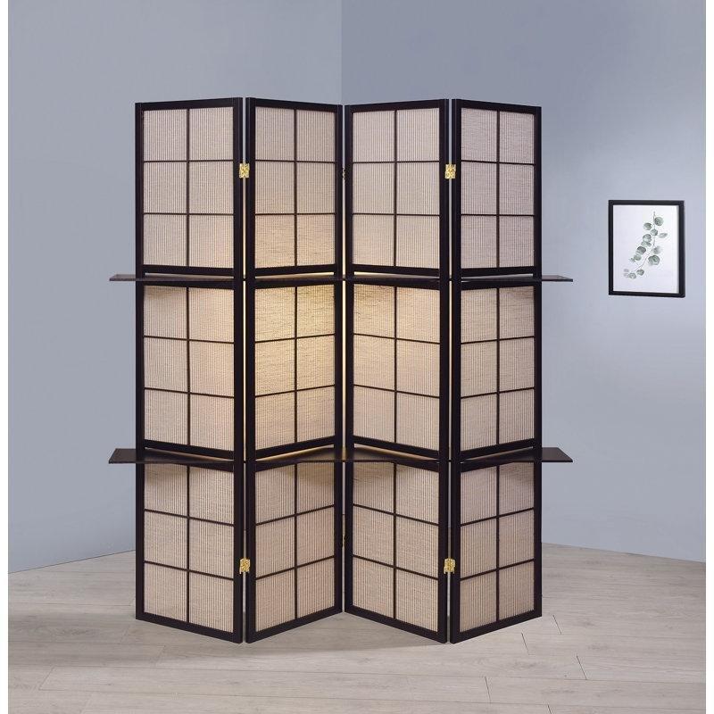Kahverengi MDF ve Çam Ahşap Katlanır 4 Panelli Paravan - 150x179 cm - 321227 Kahverengi MDF ve Çam Ahşap Katlanır 4 Panelli Paravan - 150x179 cm - 321227
